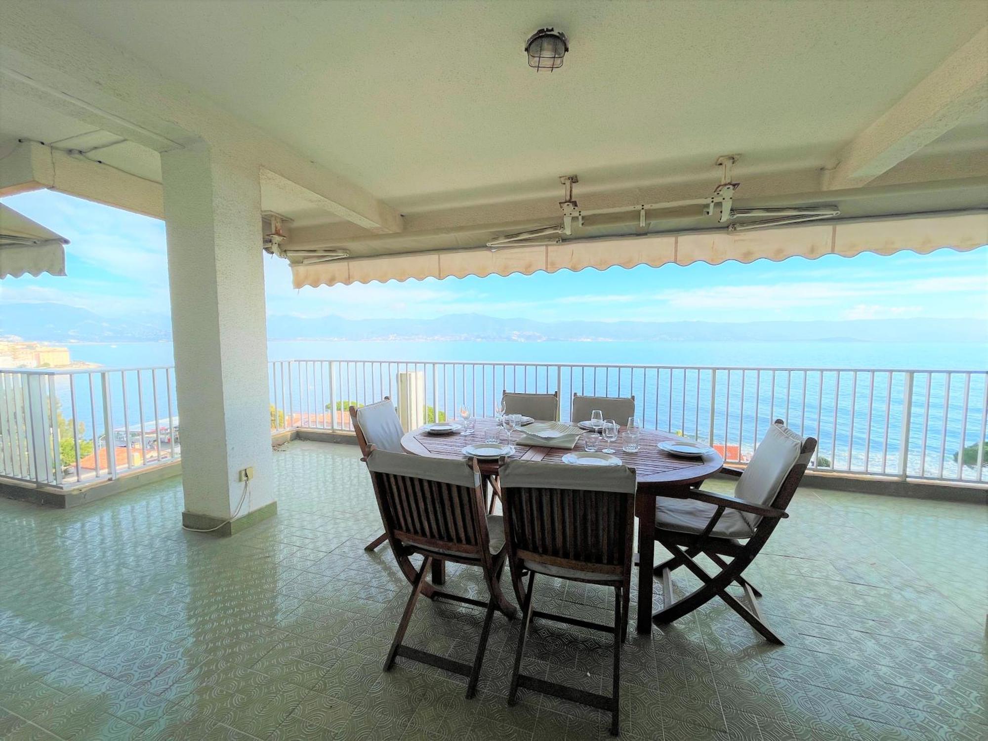 Appartement Vue Mer Carmino Ajaccio Аячо Екстериор снимка